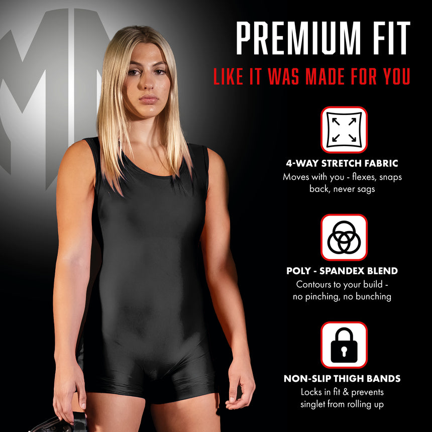 MatMan Women's Edge Wrestling Singlet