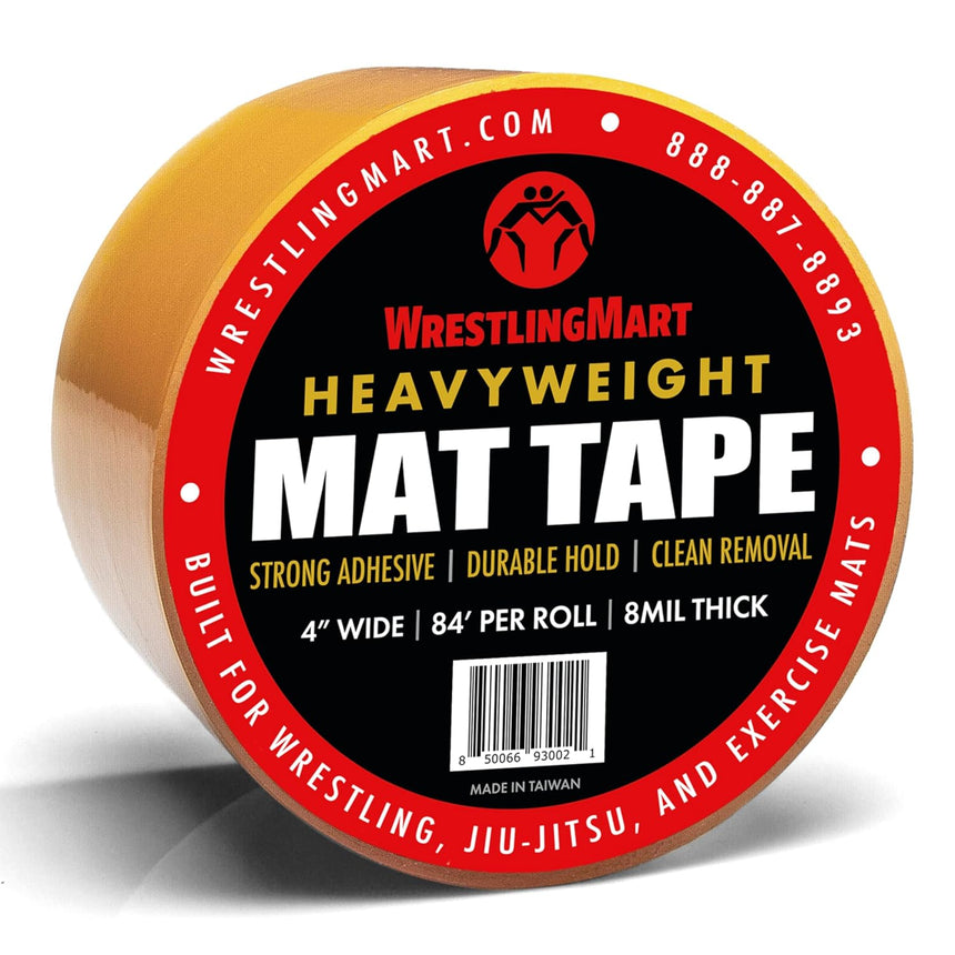 WrestlingMart 4 Inch Mat Tape (1 Case/18 Rolls)