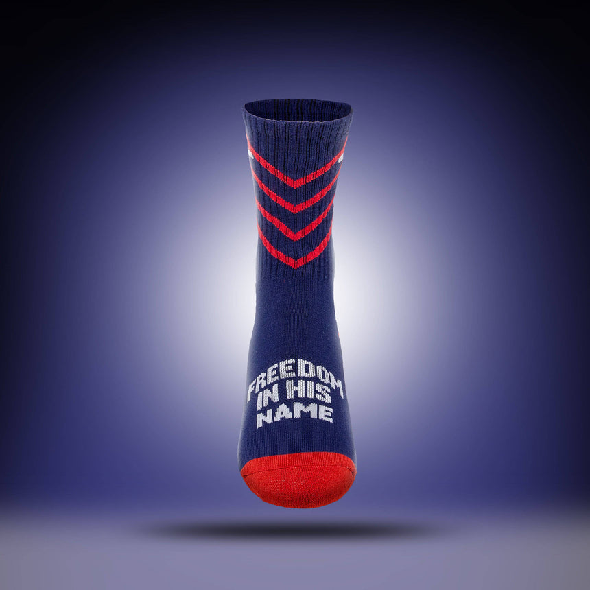 MORE THAN A CONQUEROR-Red-White-Blue