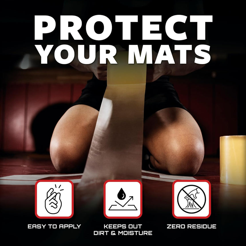 WrestlingMart 3 Inch Tournament Mat Tape Roll