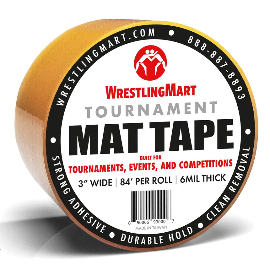 WrestlingMart 3 Inch Tournament Mat Tape - 1 Roll