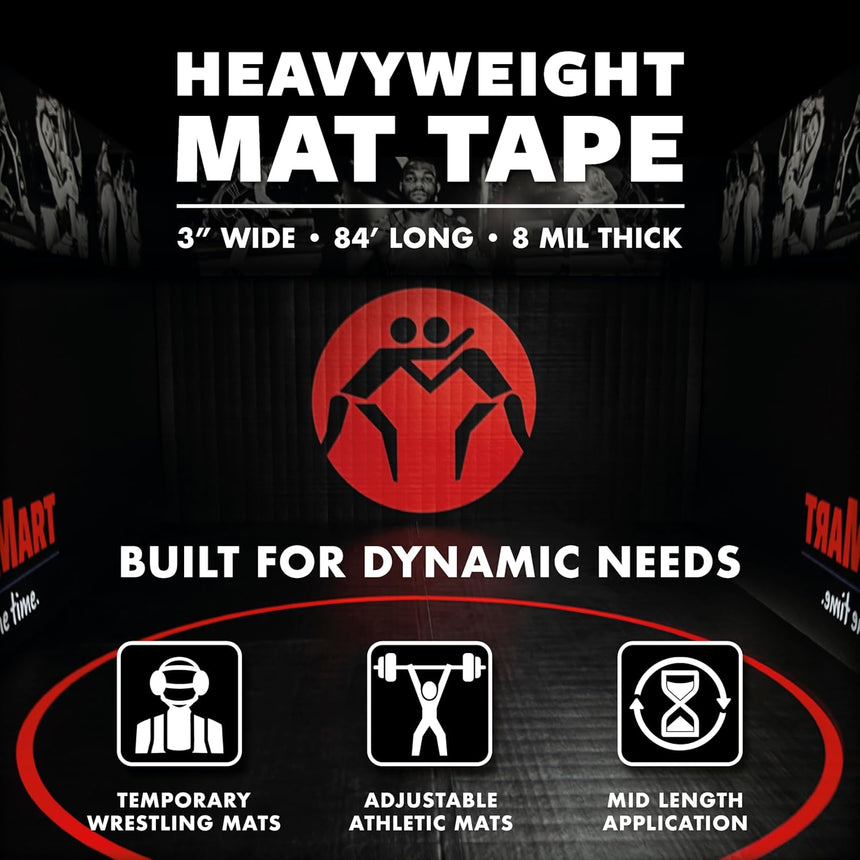 WrestlingMart 3 Inch Mat Tape Roll