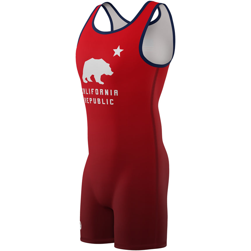 WrestlingMart California Republic Singlet