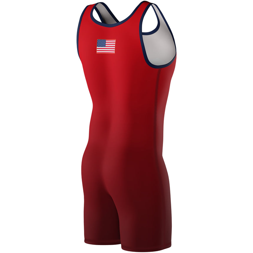 WrestlingMart California Republic Singlet