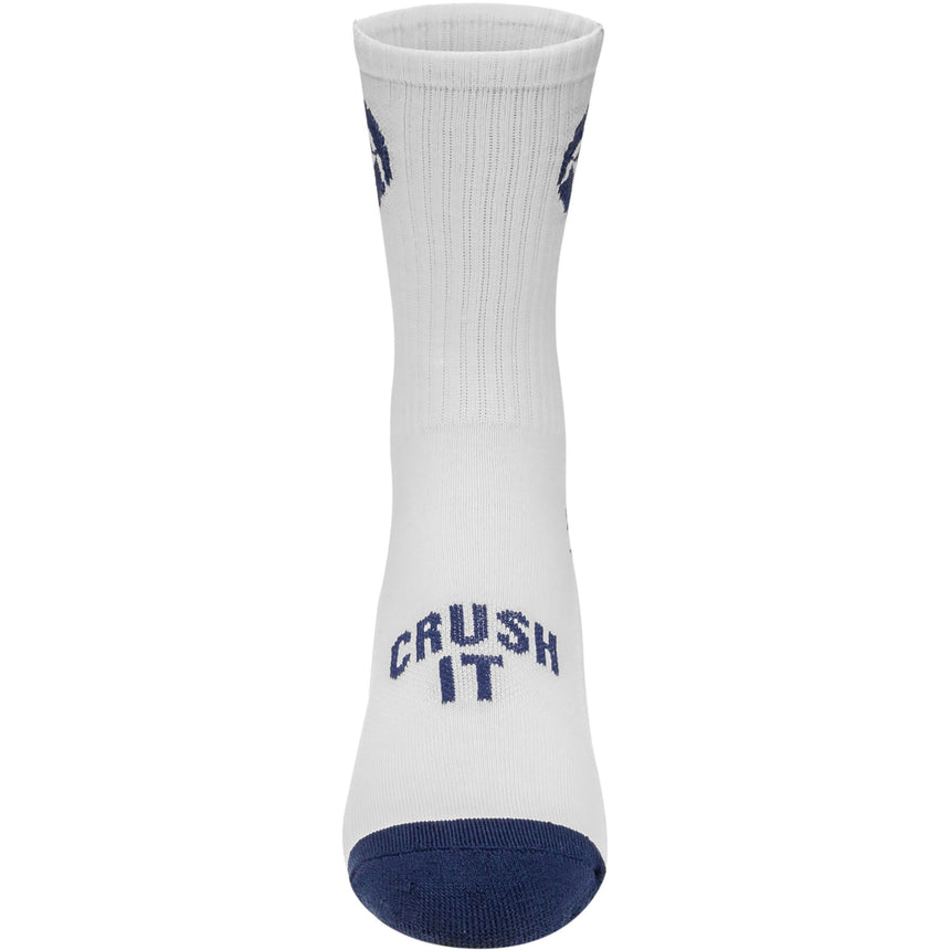 WrestlingMart Sock White
