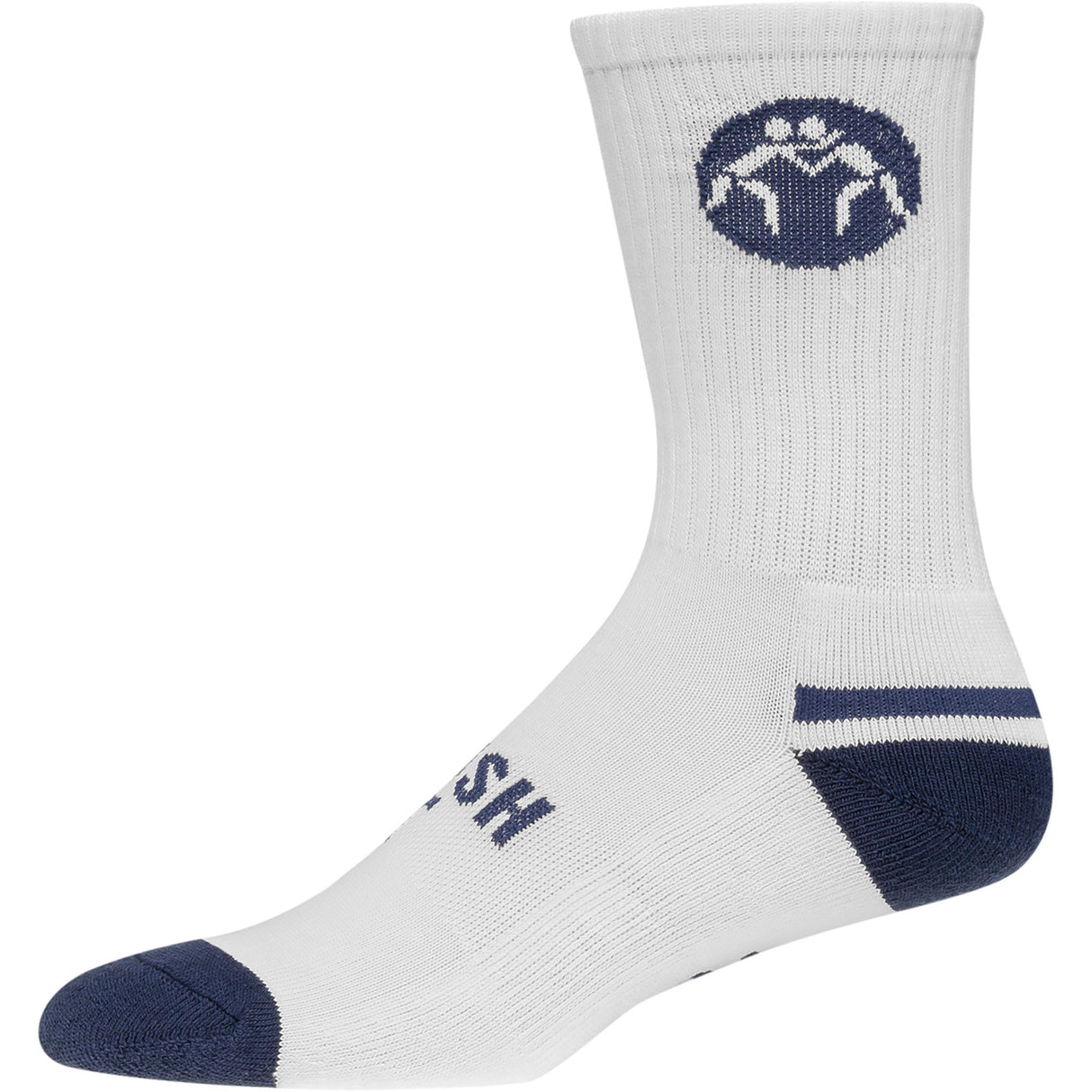WrestlingMart Sock White