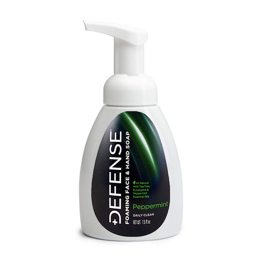 Defense Peppermint Foaming Face & Hand Soap