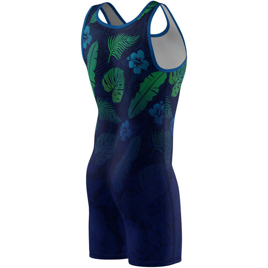WrestlingMart Hawaiian Singlet