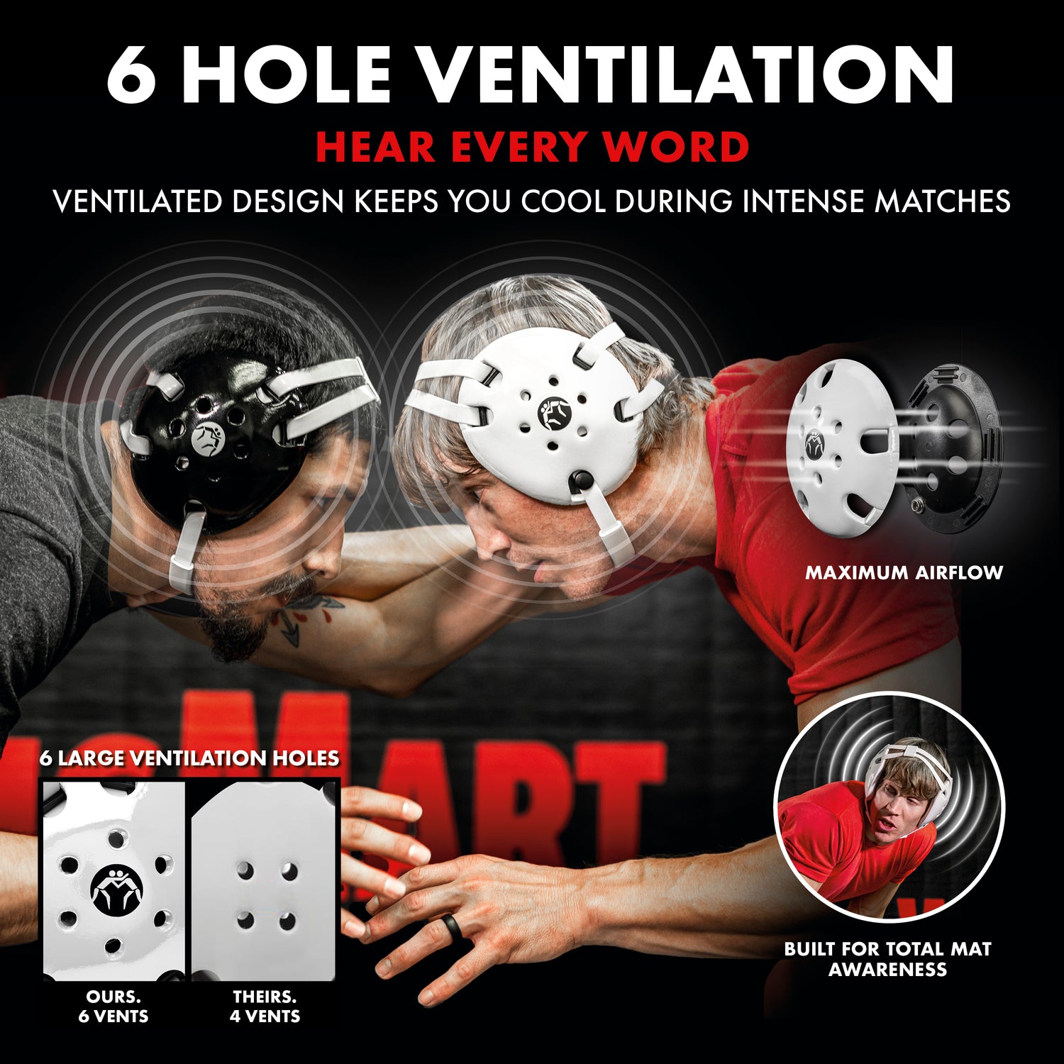 WrestlingMart Throwback Headgear