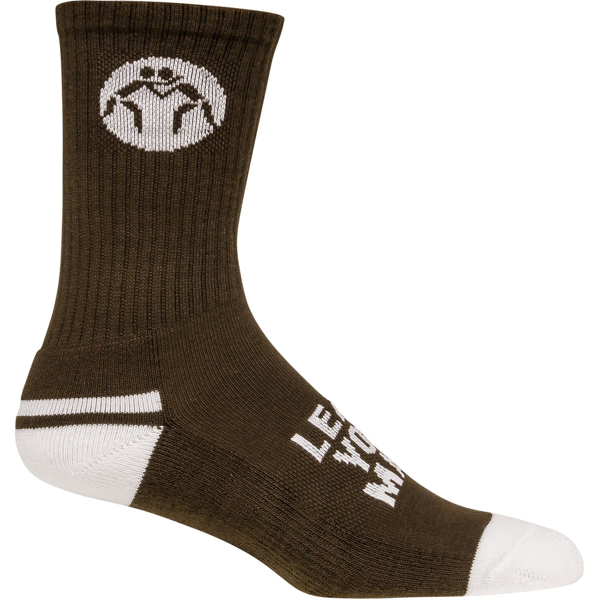 WrestlingMart Sock Color + White