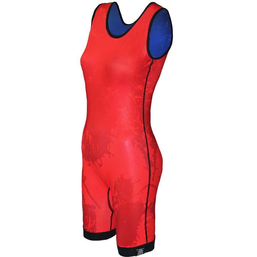 MatMan Women's Splatter Reversible Singlet