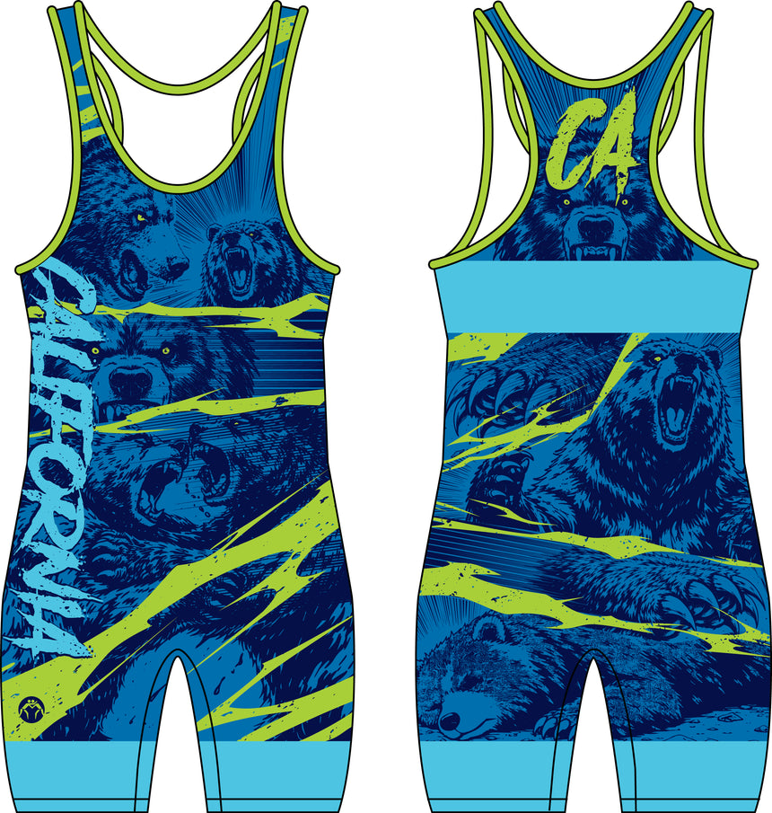 WrestlingMart Mens Furocity Singlet
