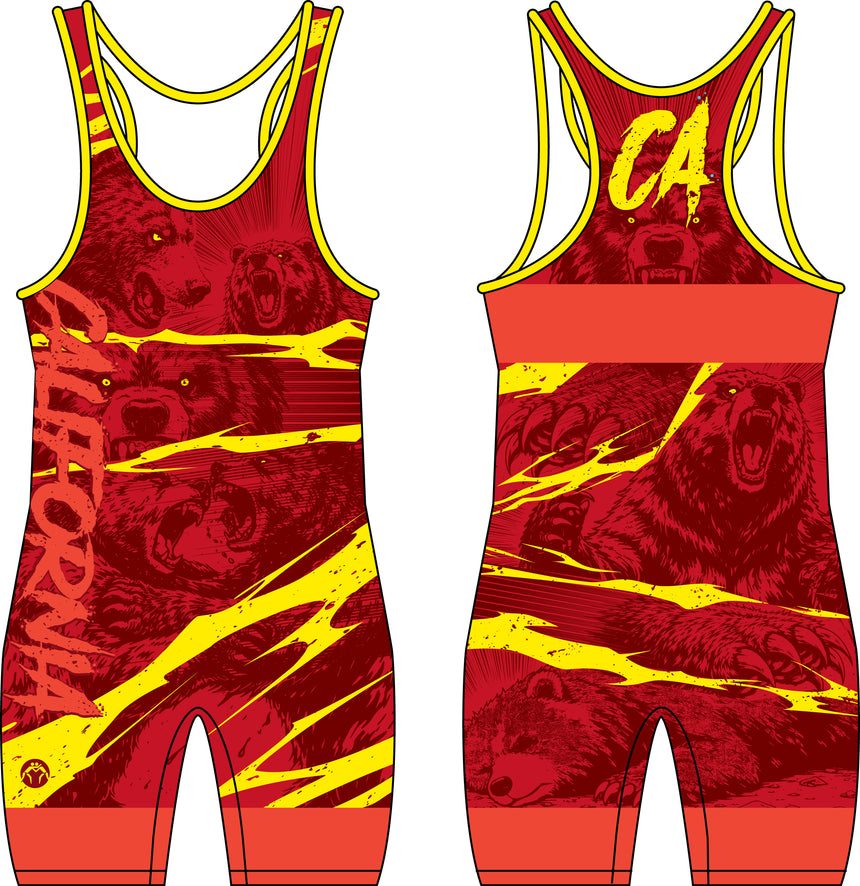 WrestlingMart Mens Furocity Singlet