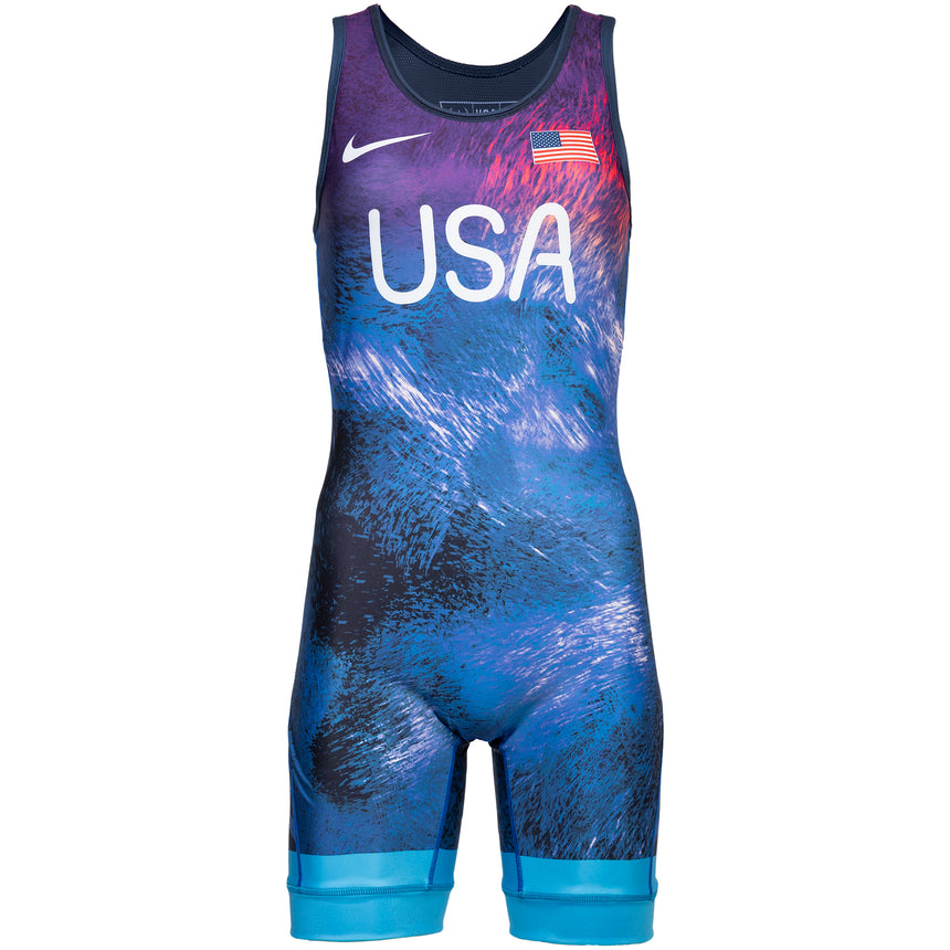 Nike Women's USA Wrestling Cloud Singlet