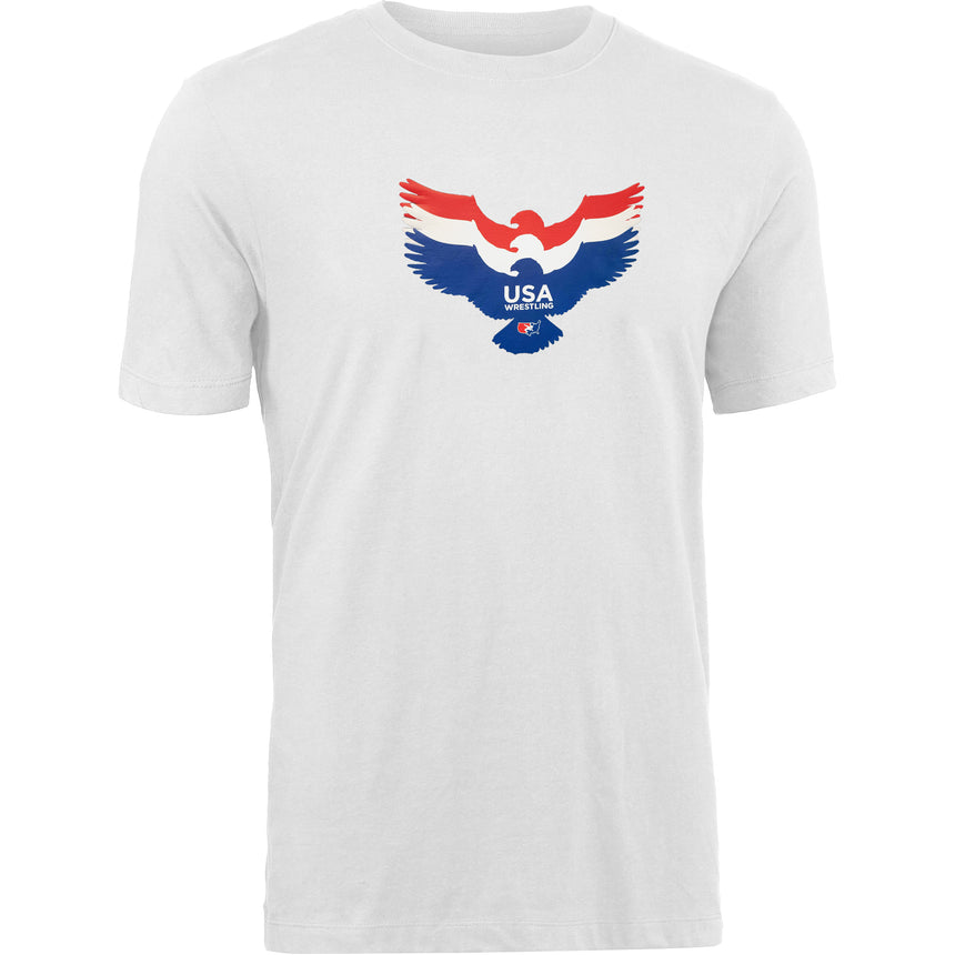 Nike Men's USA Wrestling Eagle Dri-Fit Cotton Tee