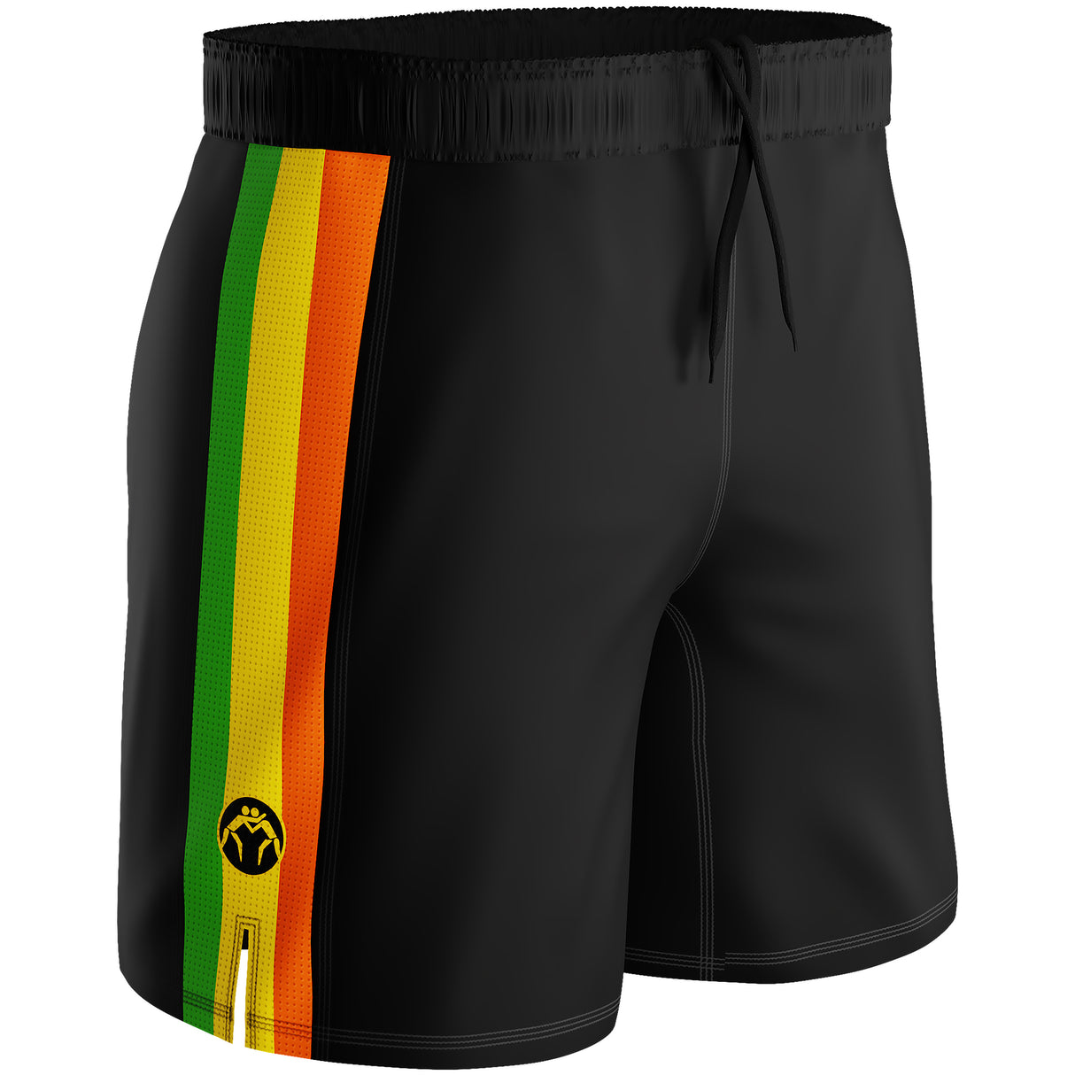 WrestlingMart RASTA Performance Wrestling Shorts