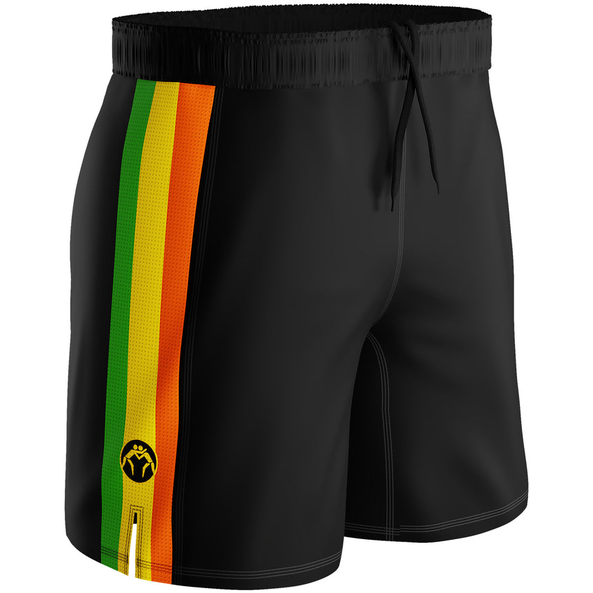 WrestlingMart RASTA Performance Wrestling Shorts