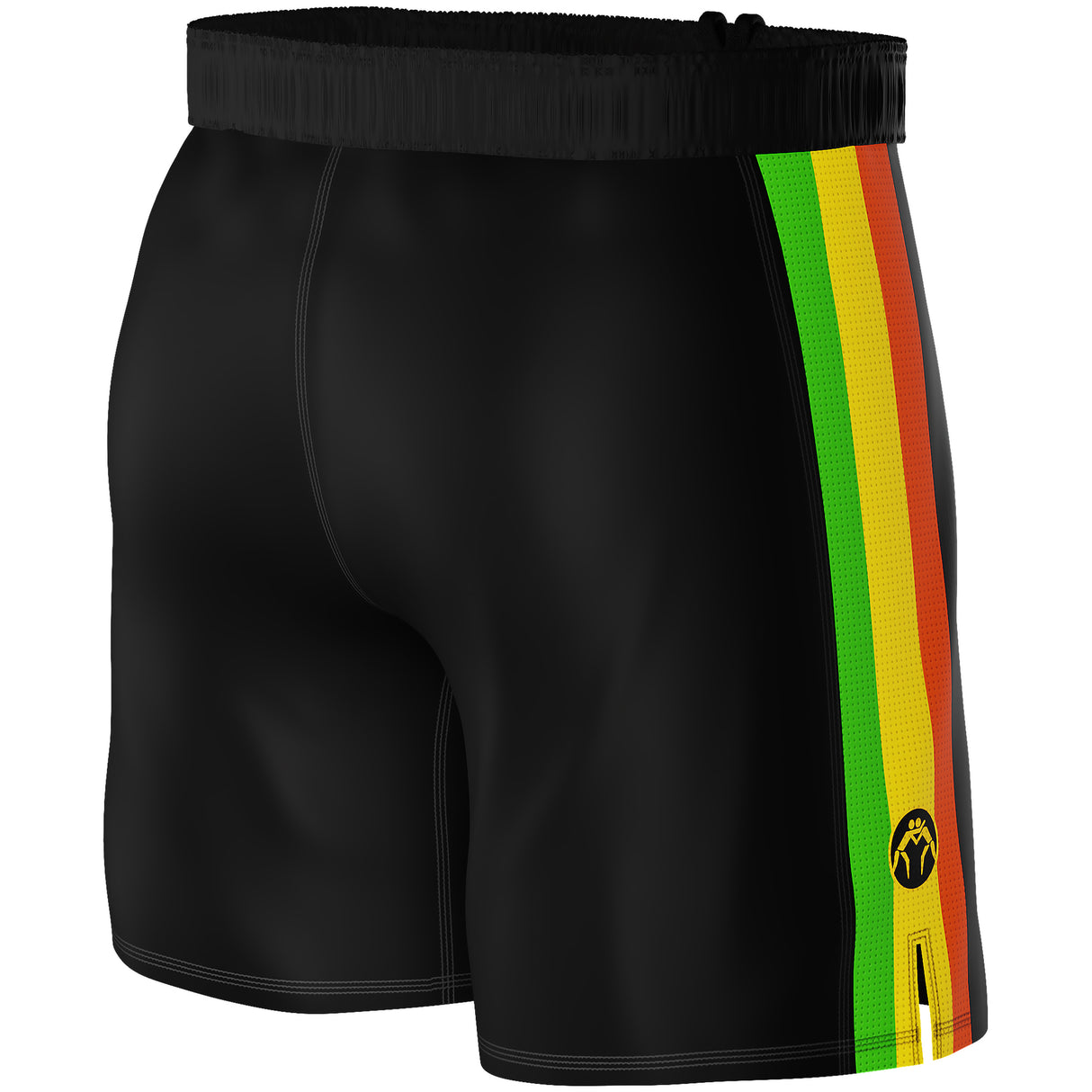 WrestlingMart RASTA Performance Wrestling Shorts