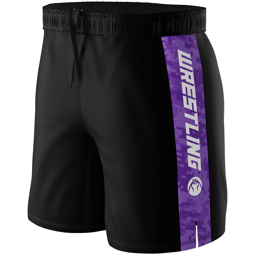 WrestlingMart Youth SPRAWL Performance Wrestling Shorts