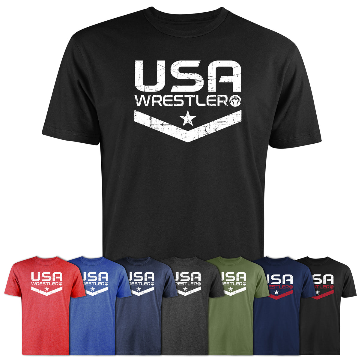 WrestlingMart USA Star Tee
