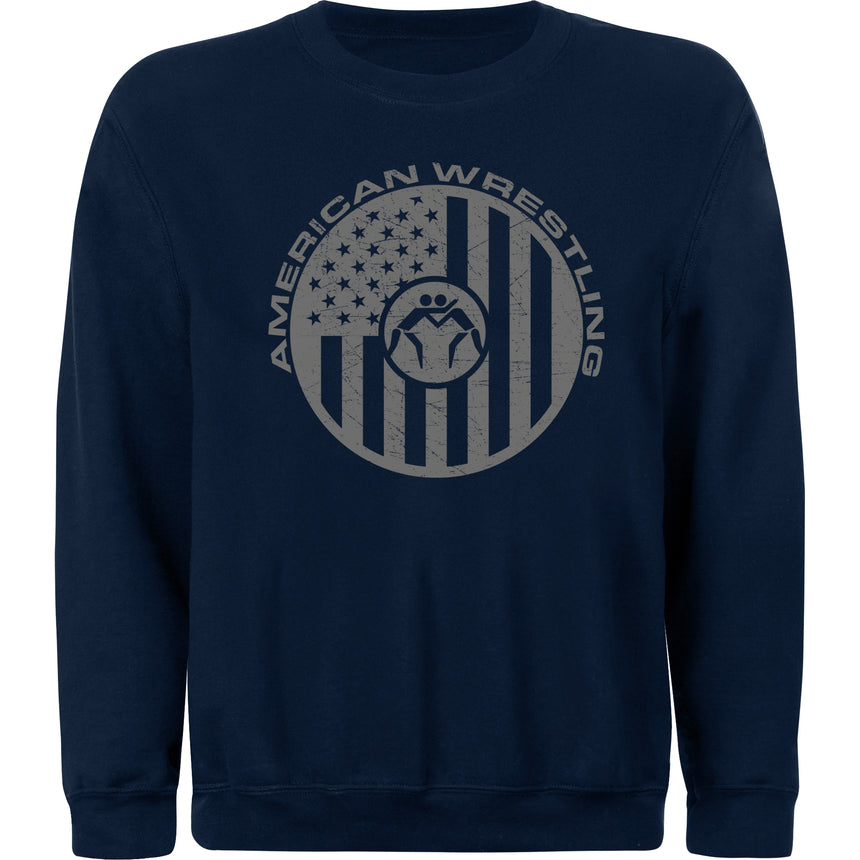 WrestlingMart American Mat Sweatshirt