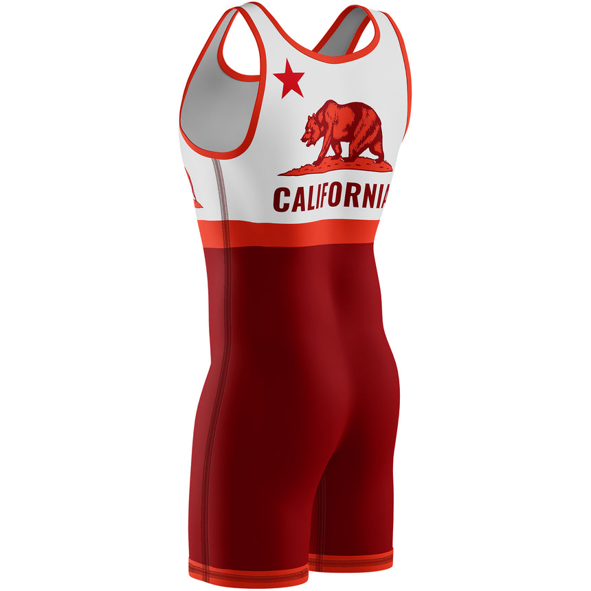 WrestlingMart Youth California Bear Singlet