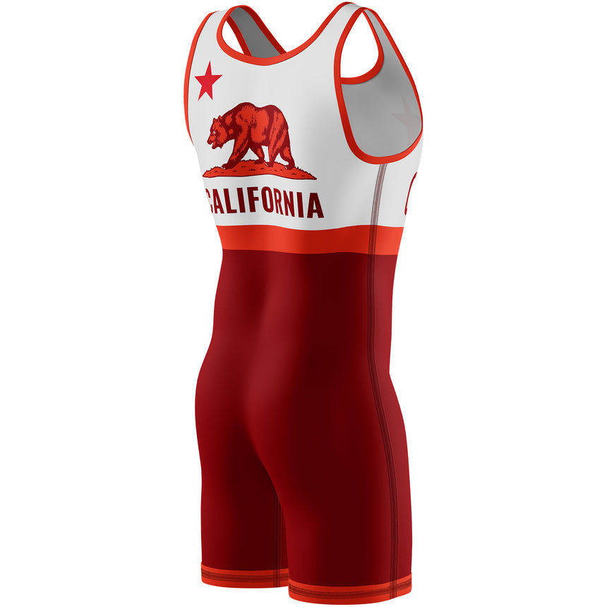 WrestlingMart Youth California Bear Singlet