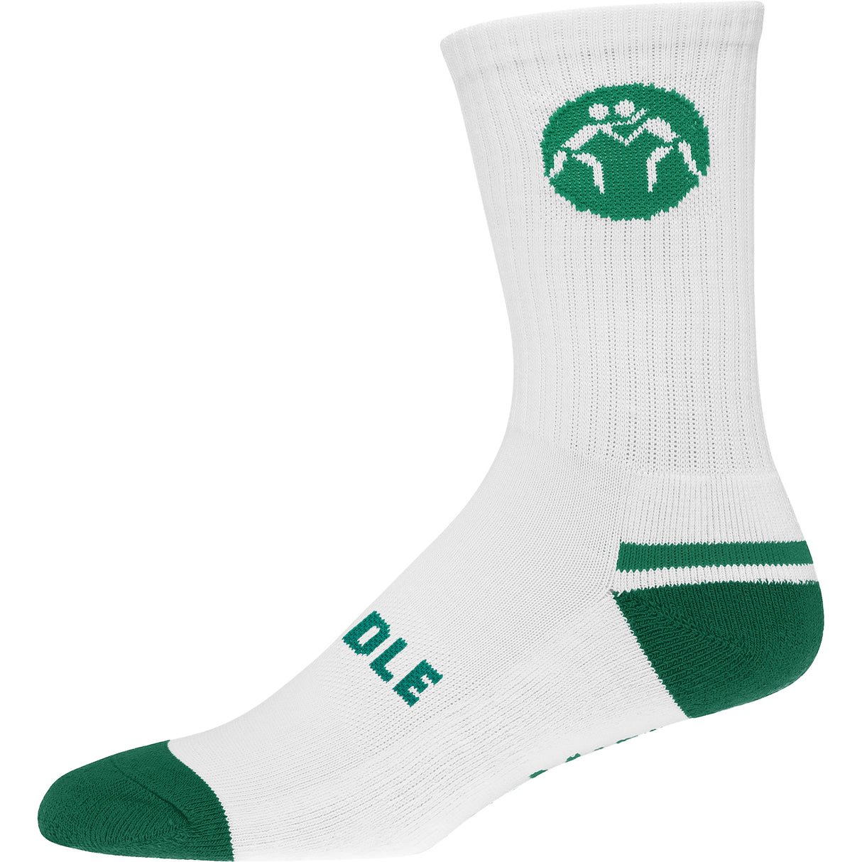 WrestlingMart Sock White