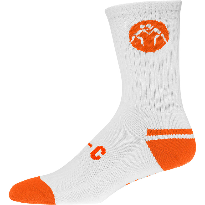 WrestlingMart Sock White