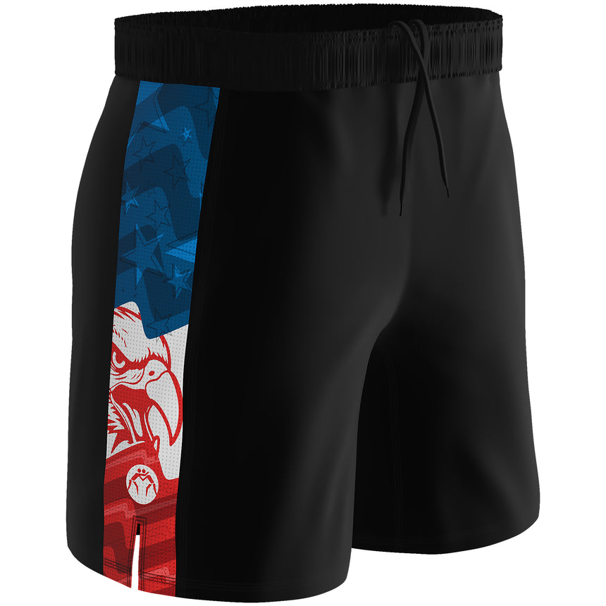 WrestlingMart USA Performance Wrestling Shorts