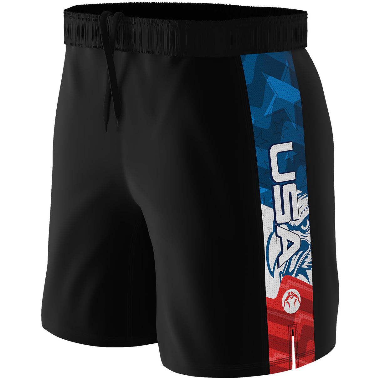 WrestingMart USA Performance Wrestling Shorts