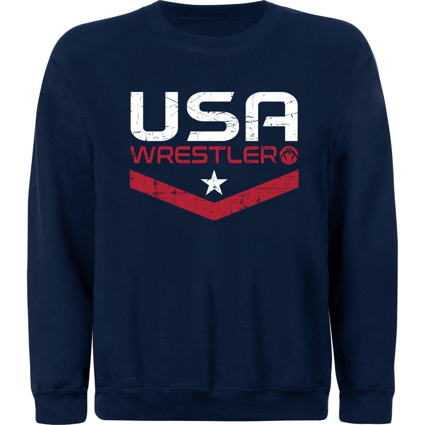 WrestlingMart USA Star Sweatshirt