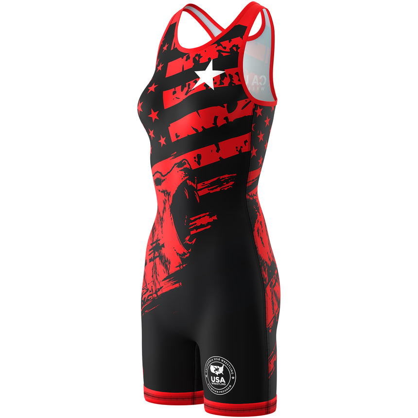 WrestlingMart Women's CAUSAW 24 Singlet