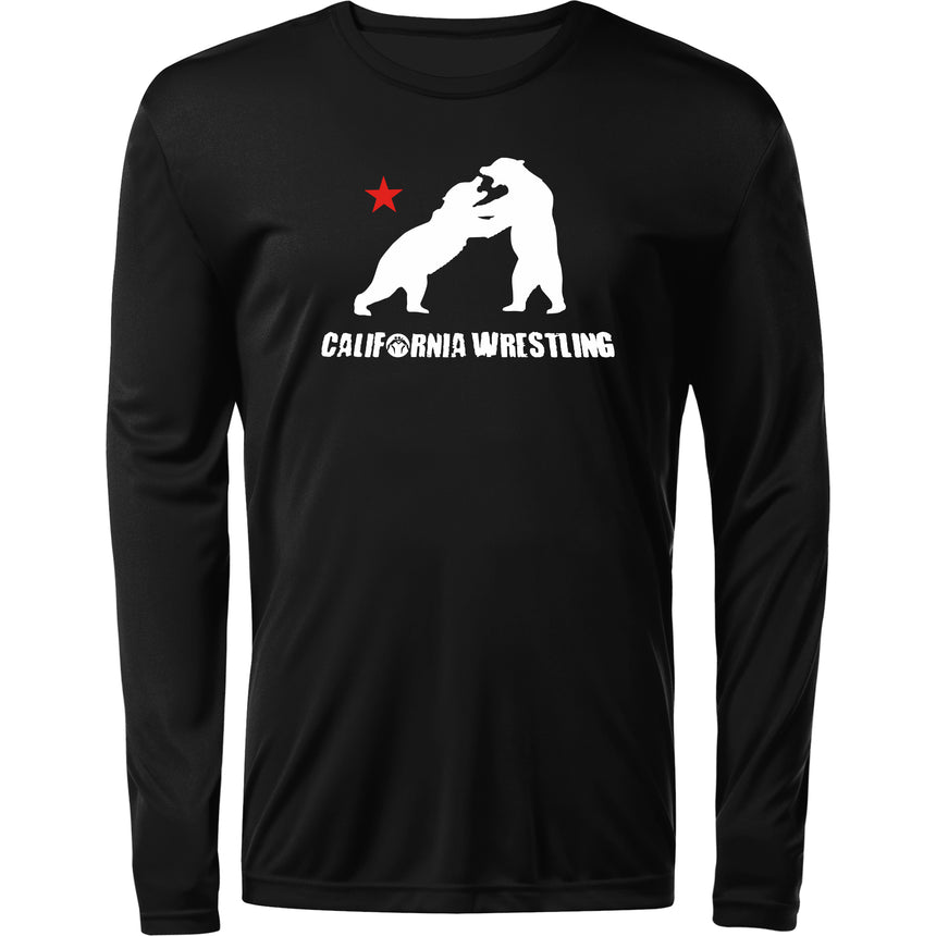 WrestlingMart Wrestling Bears Long Sleeve Tee