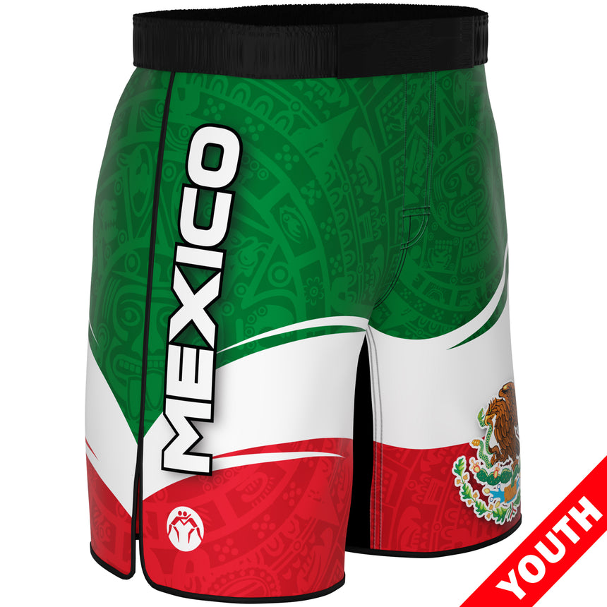 WrestlingMart Youth MEXICO Fight Shorts