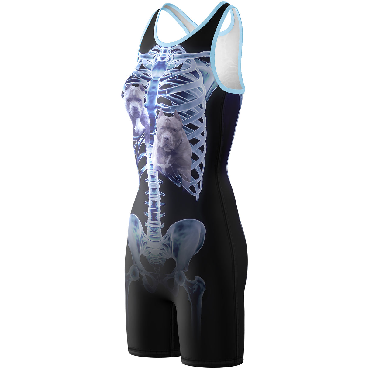 WrestlingMart Women's Dog In Me Singlet
