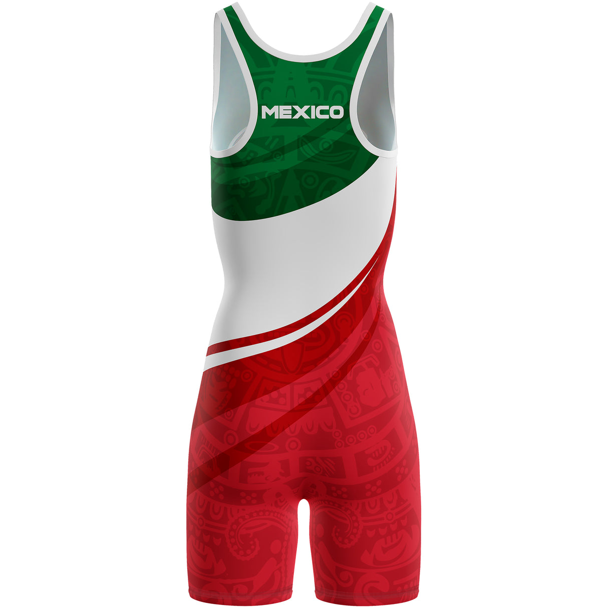 WrestlingMart Women's Mexico Singlet