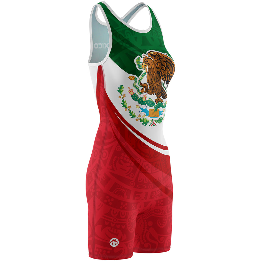 WrestlingMart Women's Mexico Singlet
