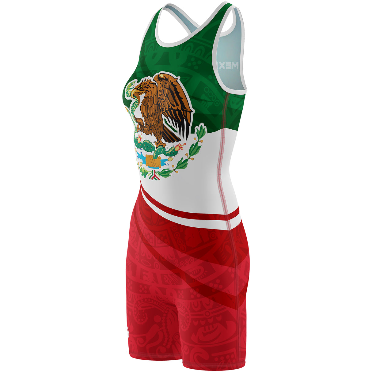 WrestlingMart Women's Mexico Singlet