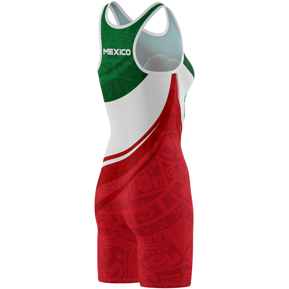 WrestlingMart Women's Mexico Singlet
