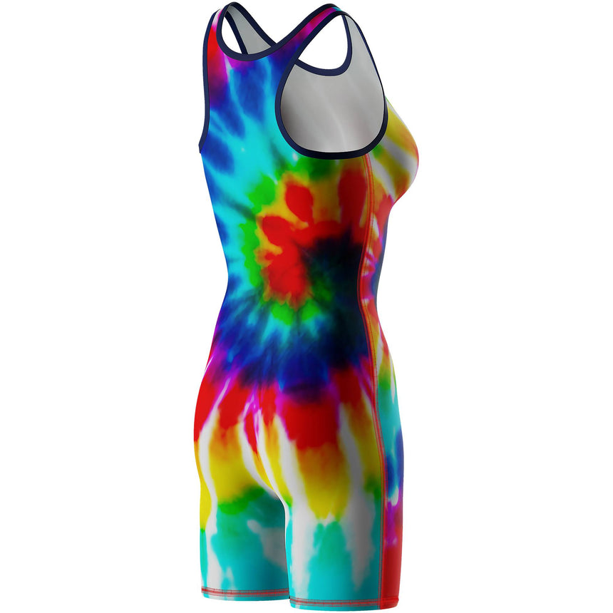 WrestlingMart Women's Tie Dye Singlet
