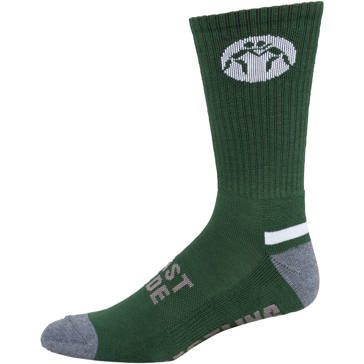 WrestlingMart Sock Color + White