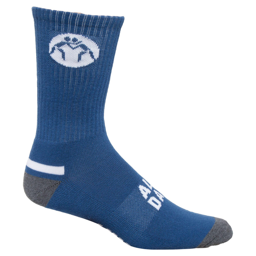 WrestlingMart Sock Color + White