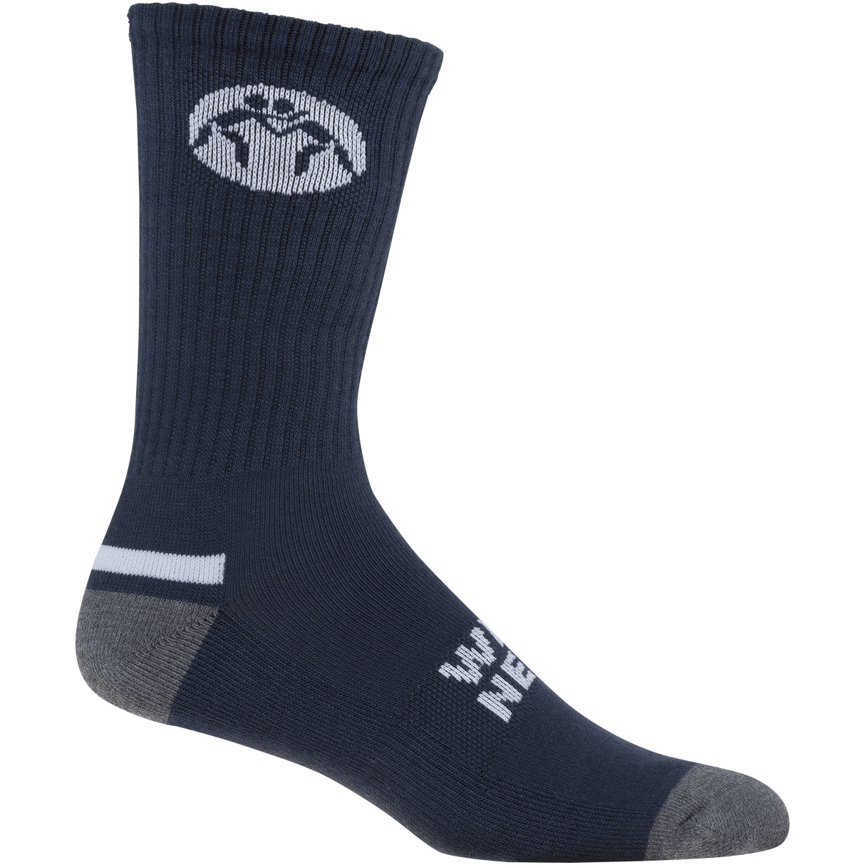 WrestlingMart Sock Color + White