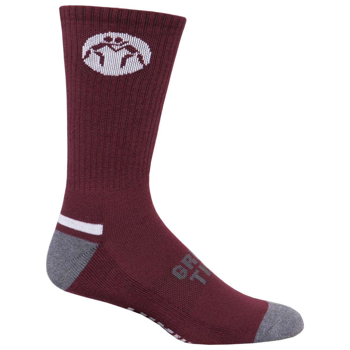 WrestlingMart Sock Color + White