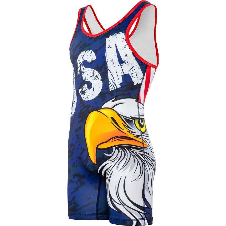 WrestlingMart American Eagle Singlet