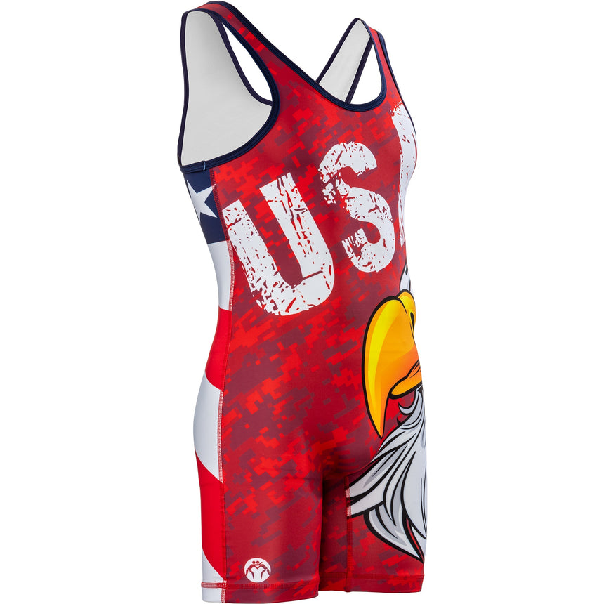 WrestlingMart American Eagle Singlet