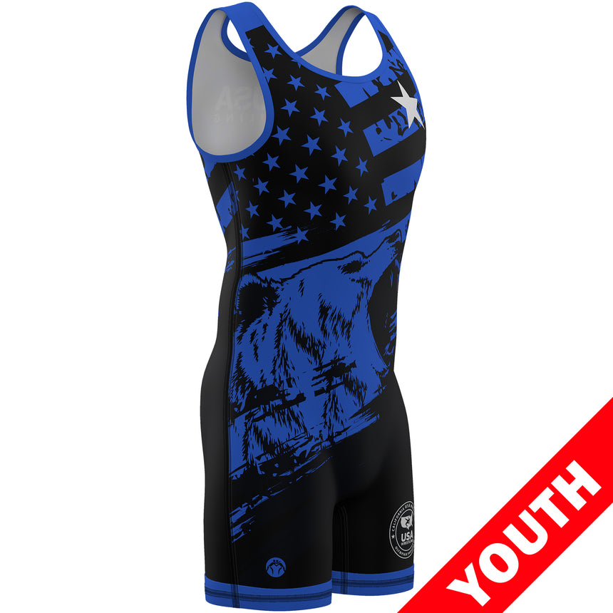 WrestlingMart Youth CAUSAW 24 Singlet