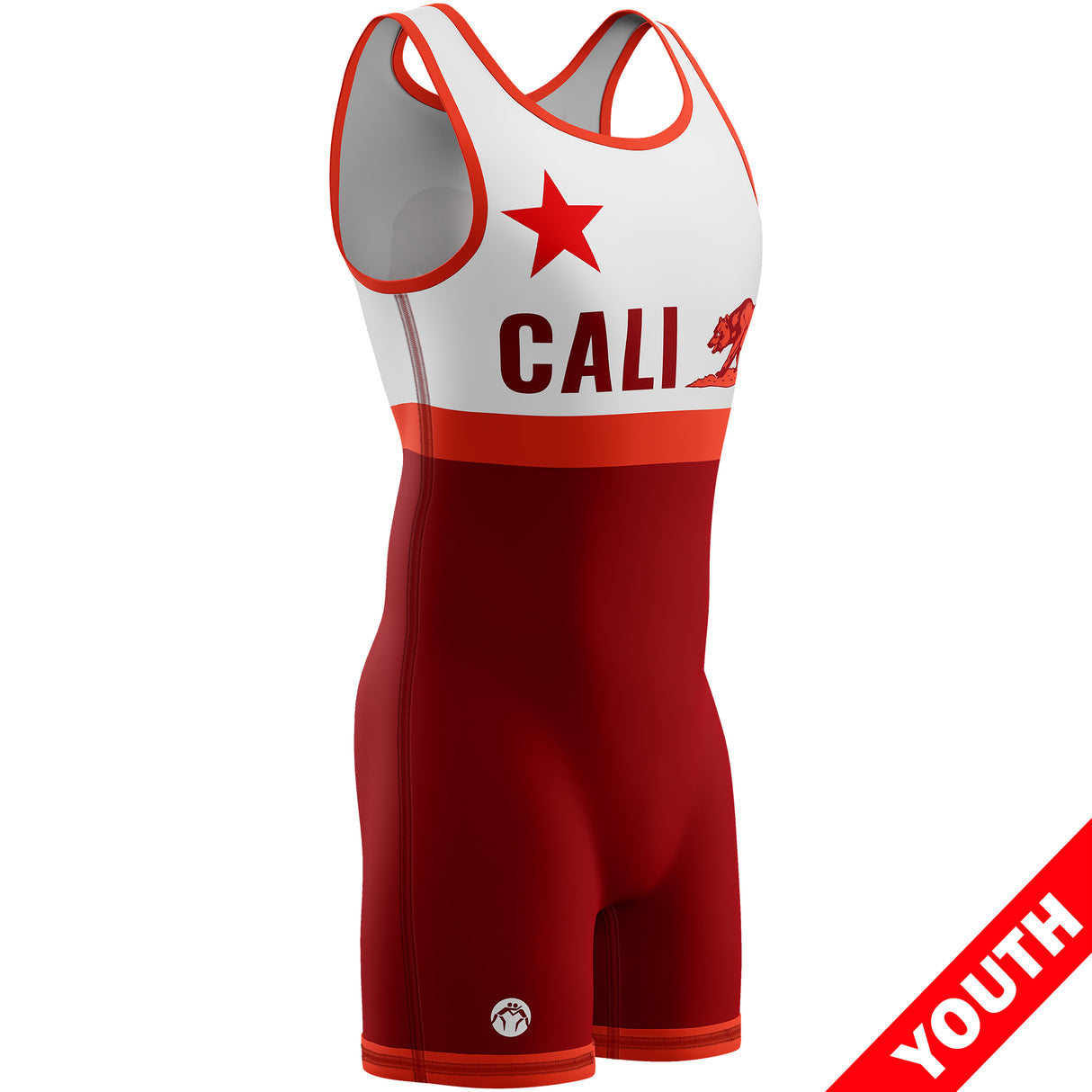 WrestlingMart Youth California Bear Singlet