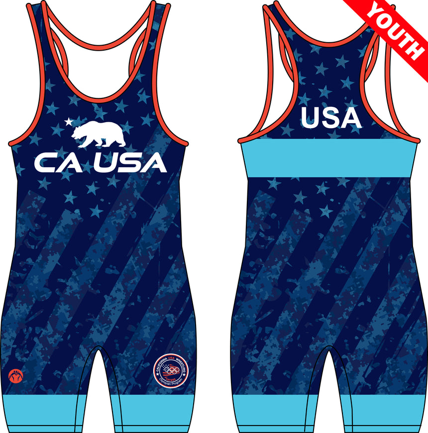 WrestlingMart Youth CAUSAW 26 Singlet